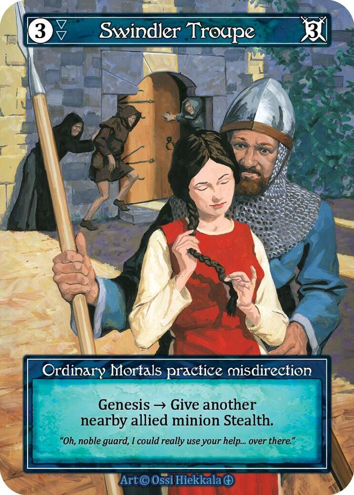 Swindler Troupe (Foil) card image