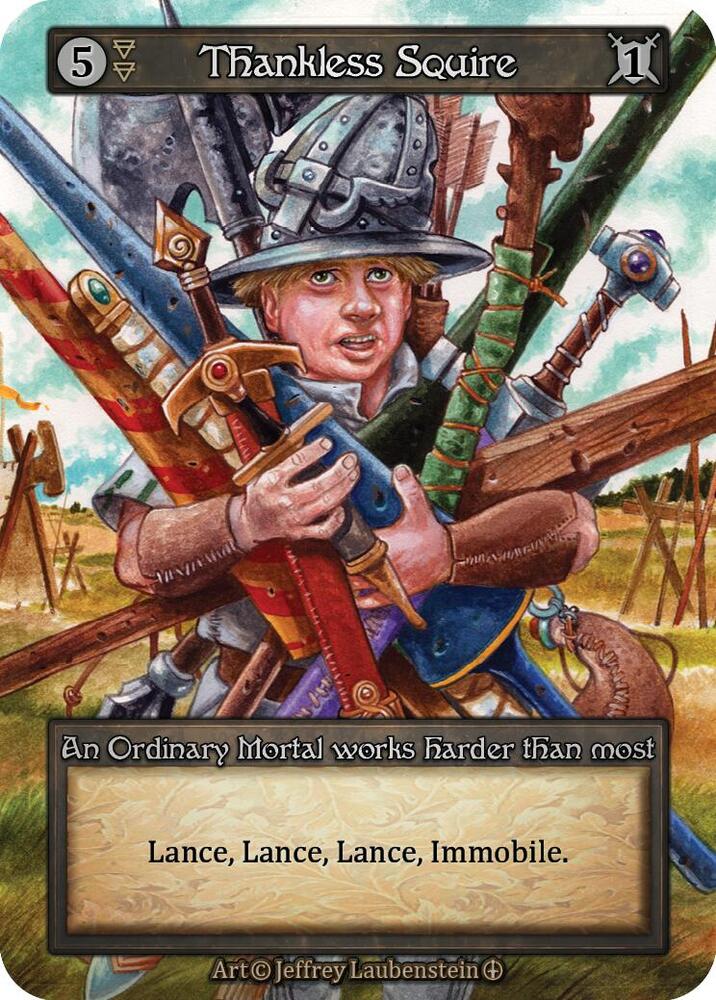 Thankless Squire card image