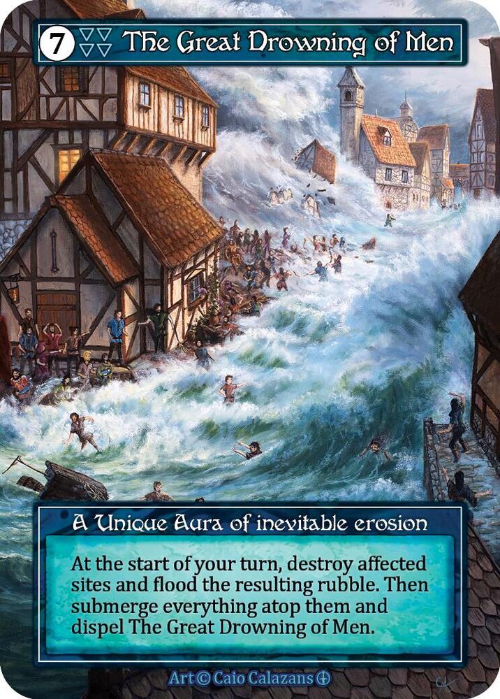 The Great Drowning of Men (Foil) card image