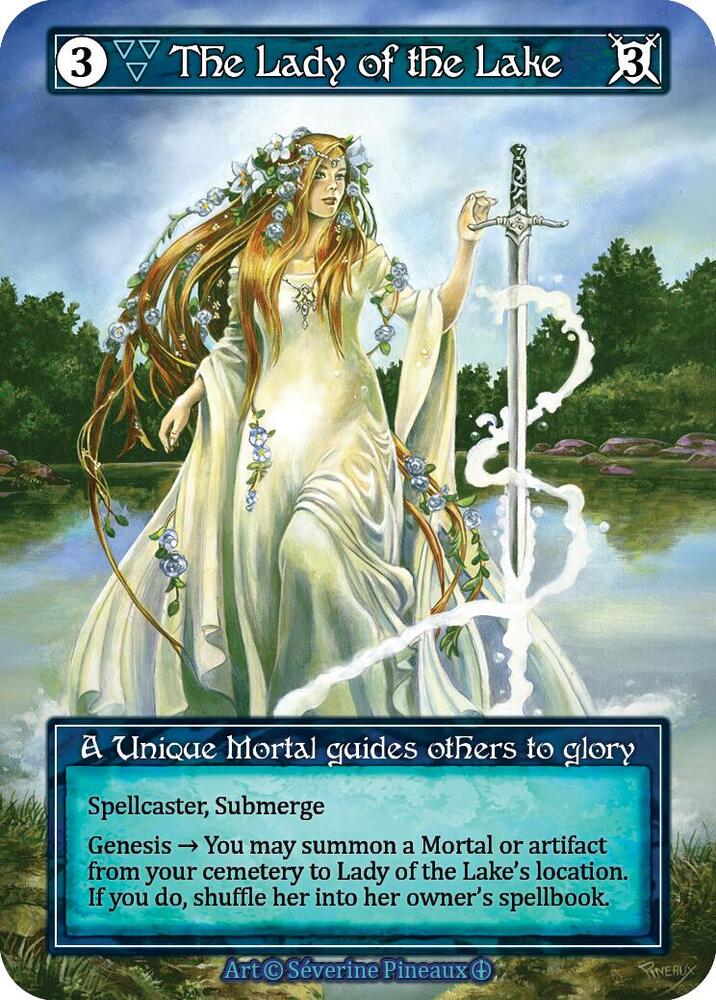 The Lady of the Lake (Foil) card image