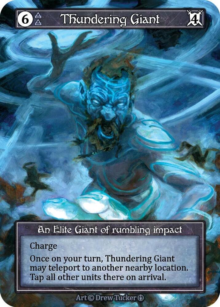 Thundering Giant (Foil) card image