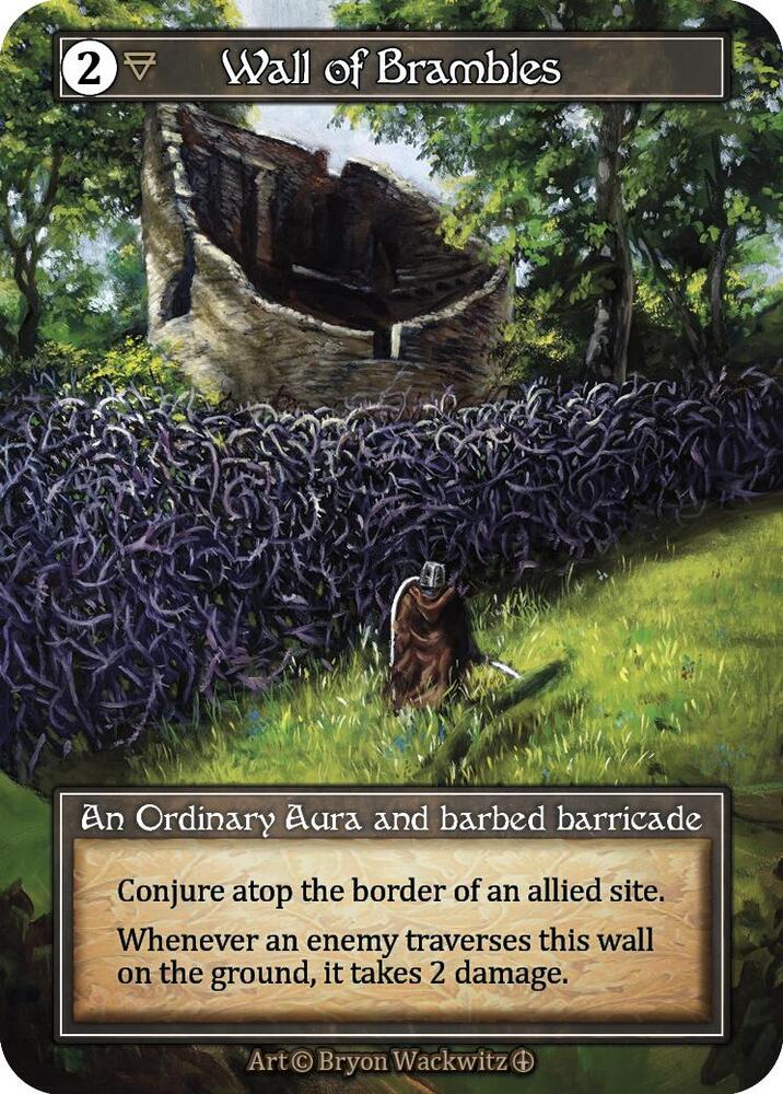 Wall of Brambles (Foil) card image
