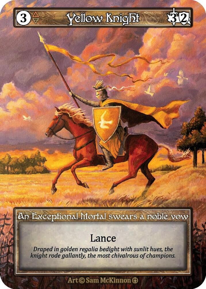 Yellow Knight (Foil) card image