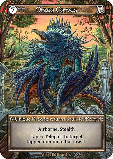 Draco Corvus (Foil) card image
