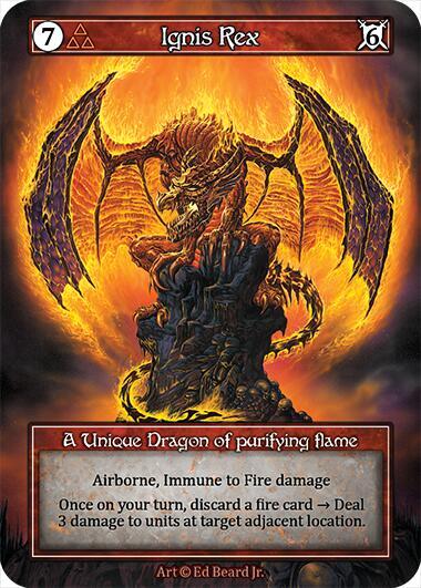 Ignis Rex (Foil) card image