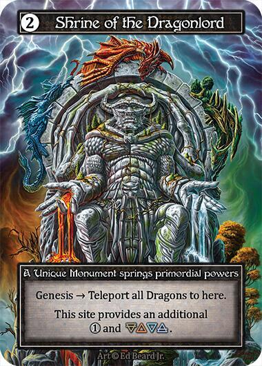 Shrine of the Dragonlord (Foil) card image