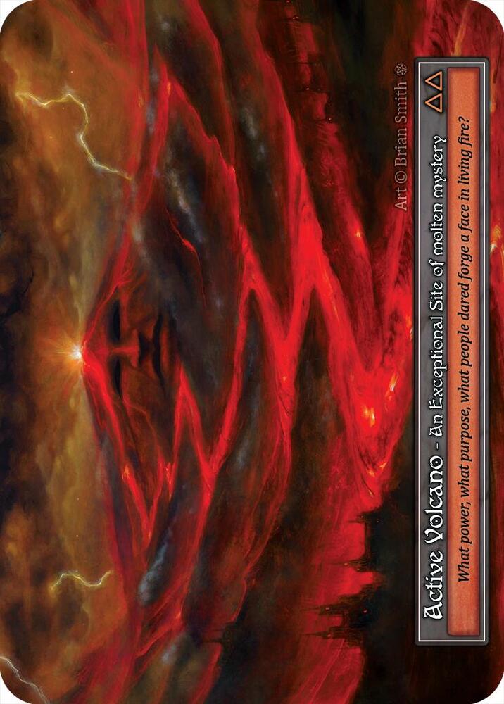 Active Volcano (Foil) card image