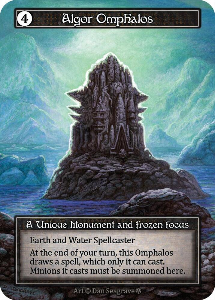 Algor Omphalos (Foil) card image
