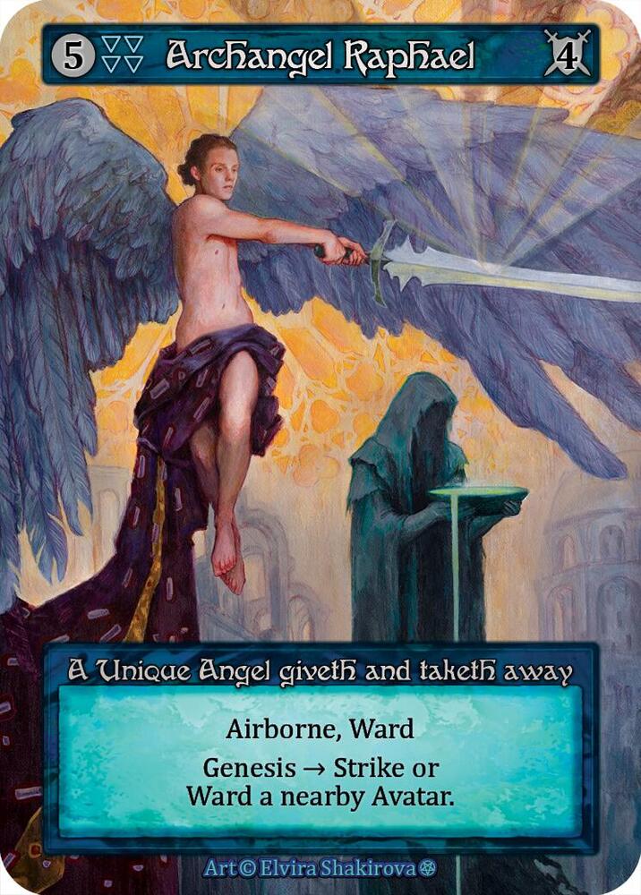 Archangel Raphael card image