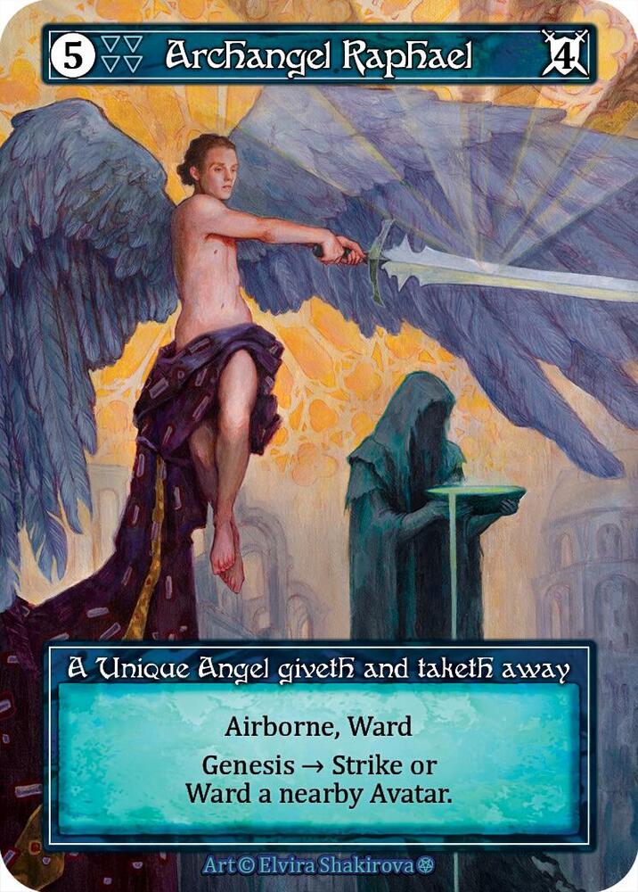 Archangel Raphael (Foil) card image