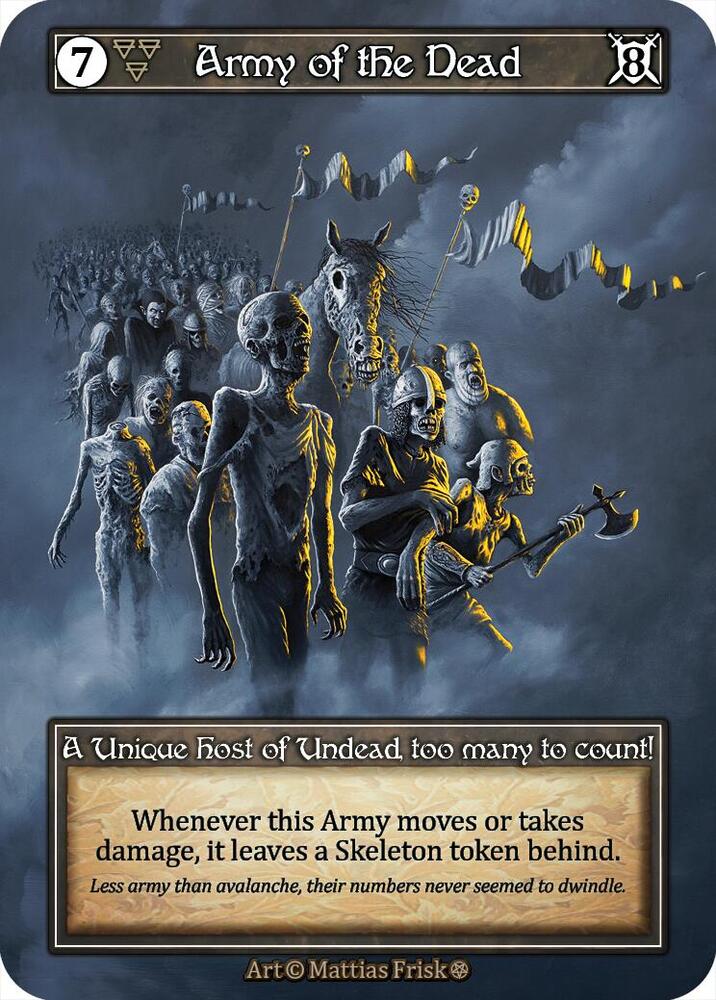 Army of the Dead (Foil) card image
