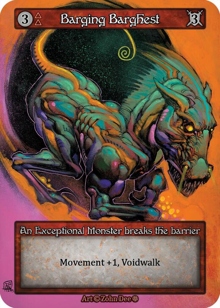 Barging Barghest card image