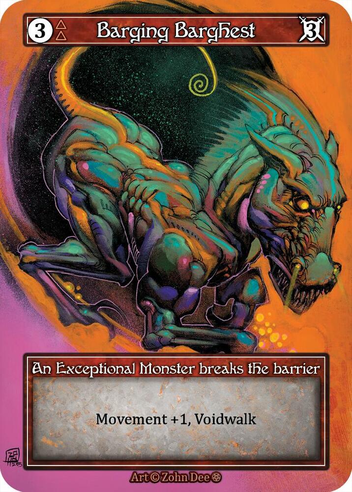 Barging Barghest (Foil) card image