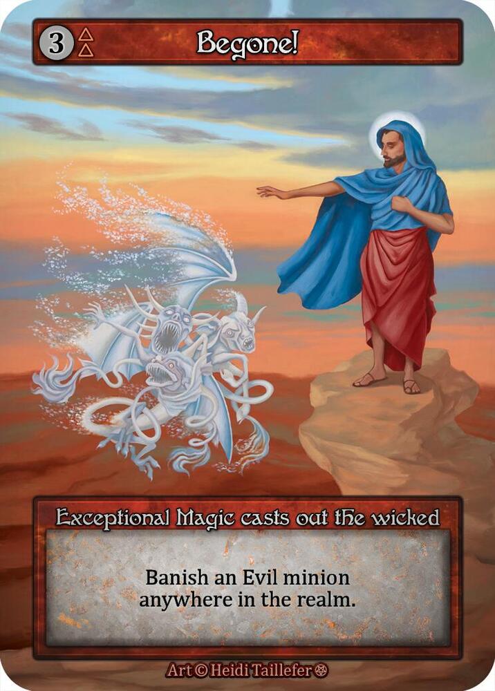 Begone! card image