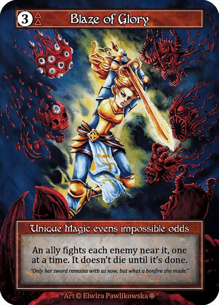 Blaze of Glory (Foil) card image