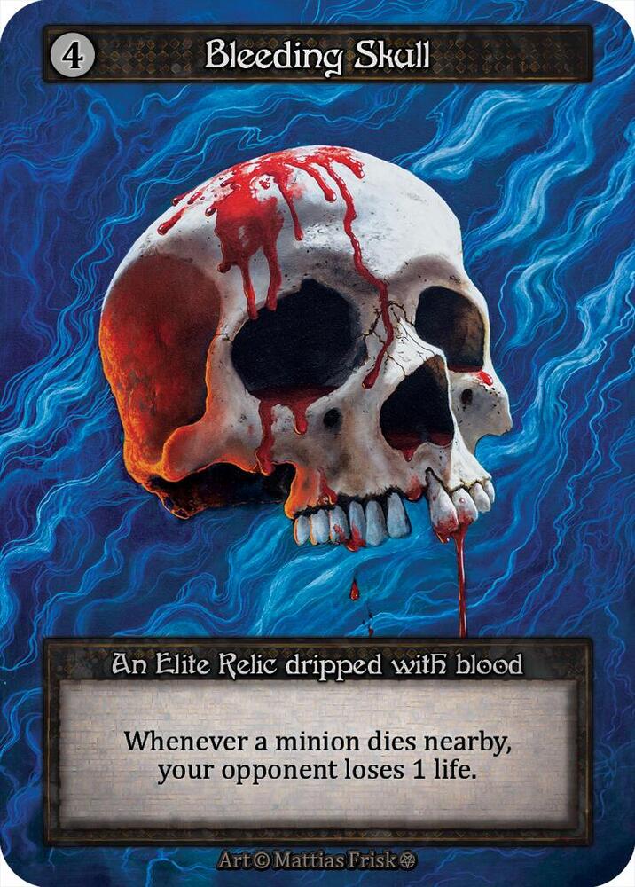 Bleeding Skull card image