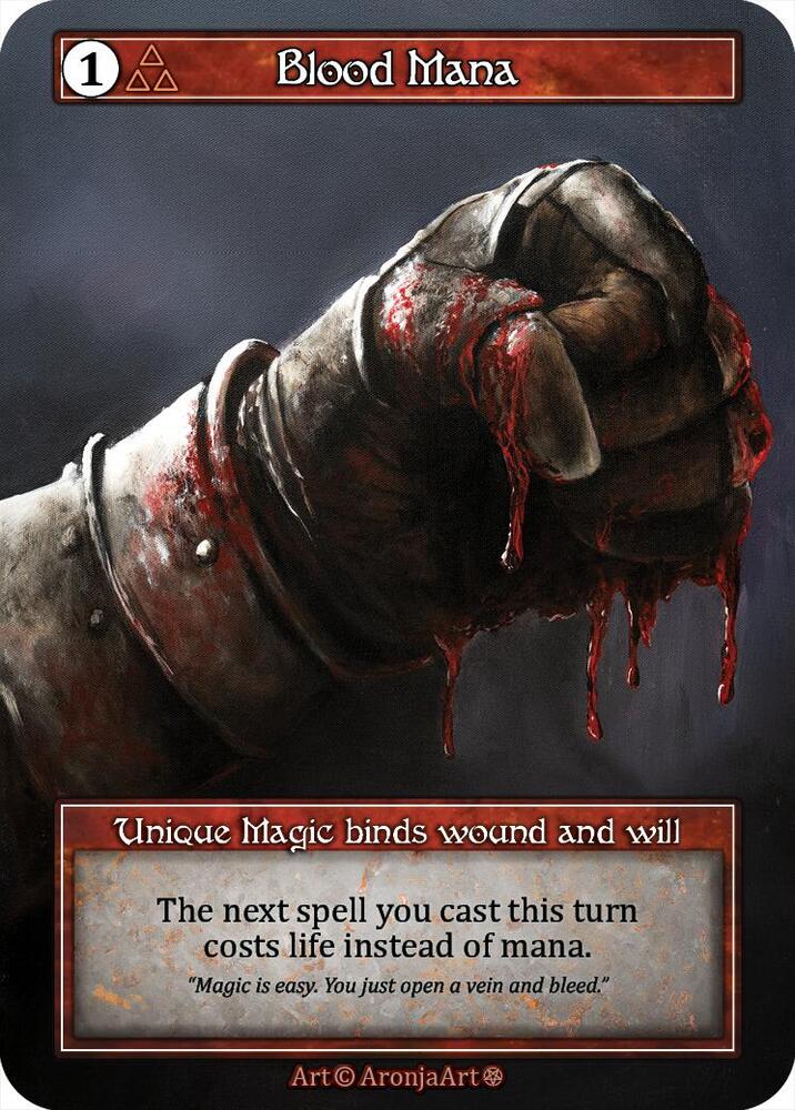 Blood Mana (Foil) card image