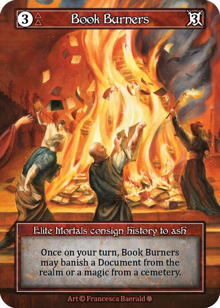 Book Burners (Foil) card image