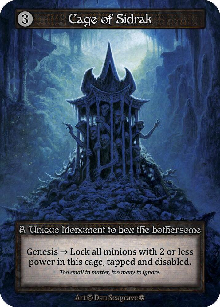 Cage of Sidrak card image