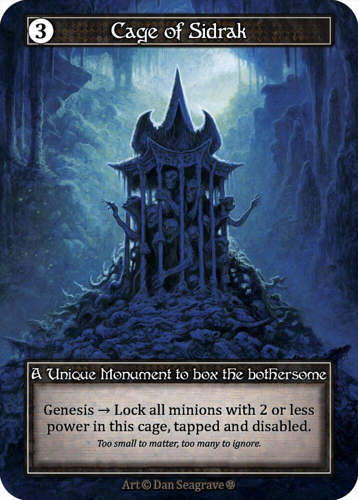 Cage of Sidrak (Foil) card image