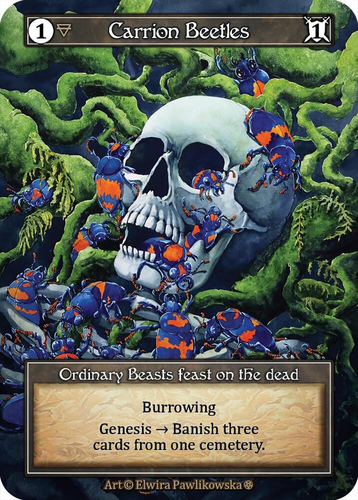 Carrion Beetles (Foil) card image