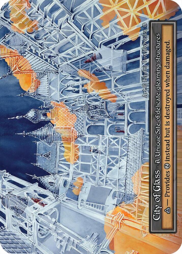 City of Glass (Foil) card image