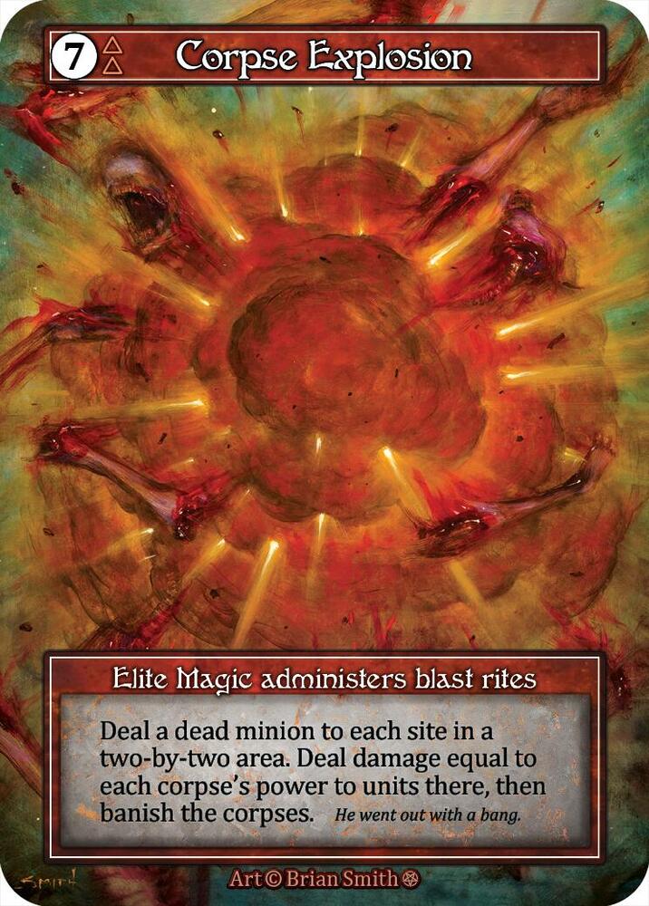 Corpse Explosion (Foil) card image
