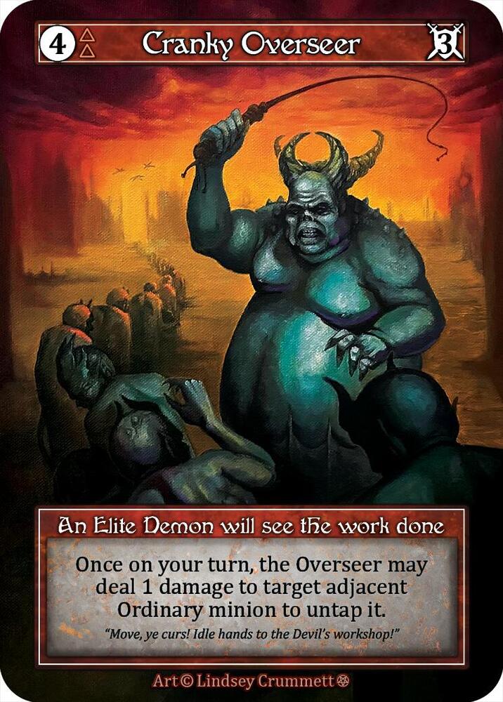 Cranky Overseer (Foil) card image