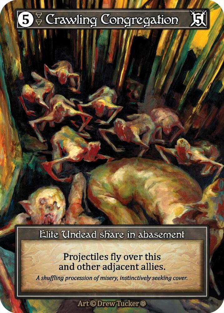 Crawling Congregation (Foil) card image