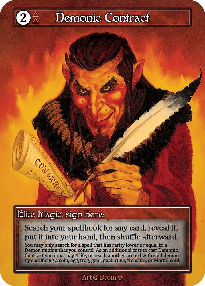 Demonic Contract (Foil) card image