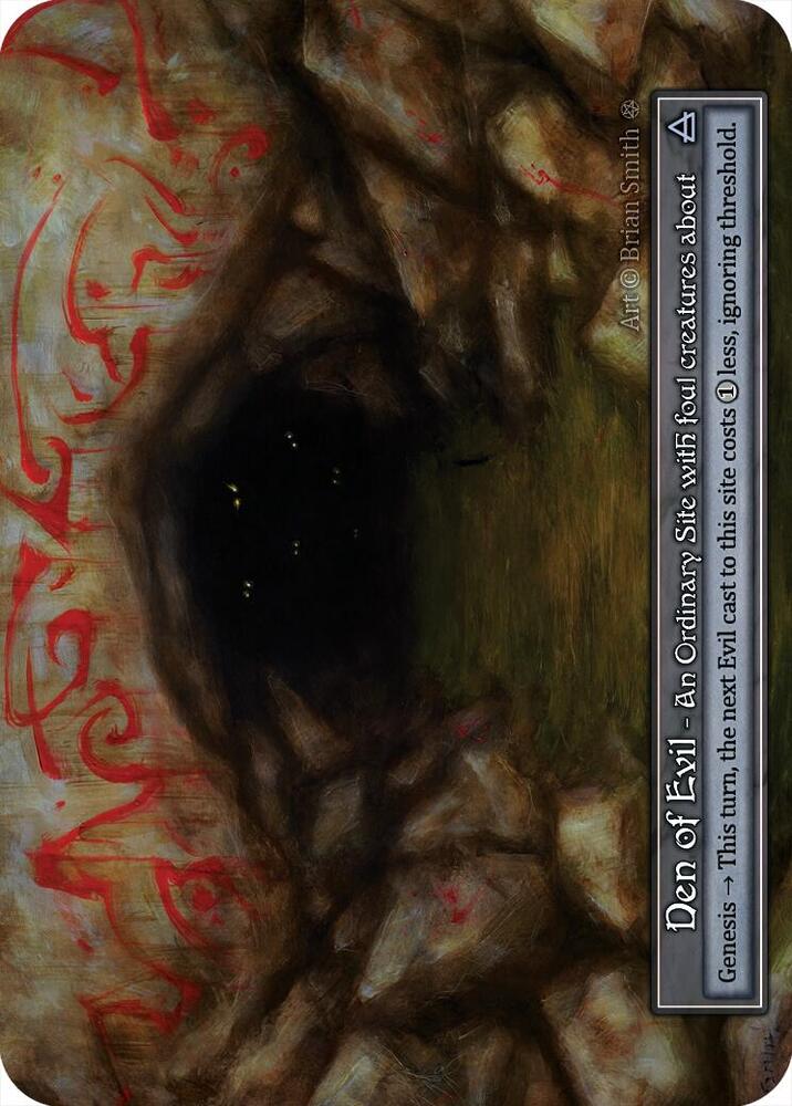Den of Evil (Foil) card image