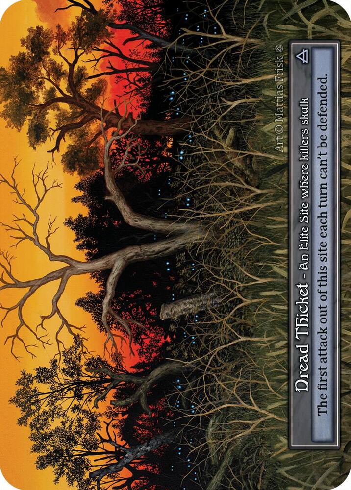 Dread Thicket (Foil) card image