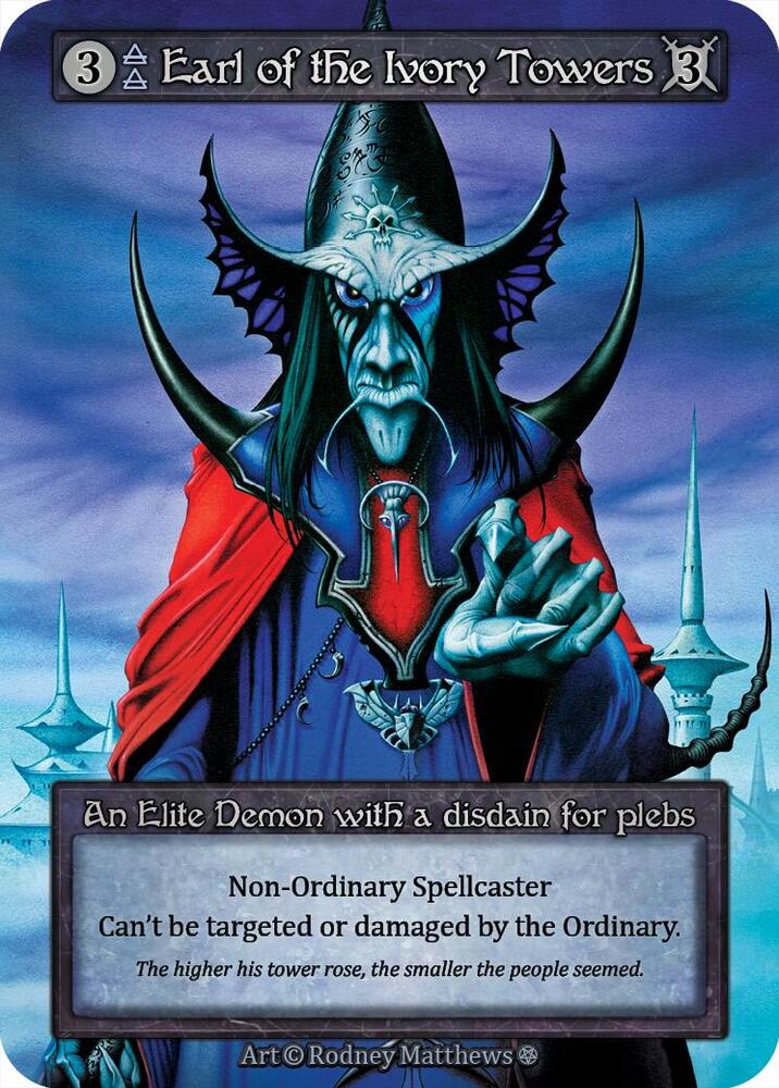 Earl of the Ivory Towers card image