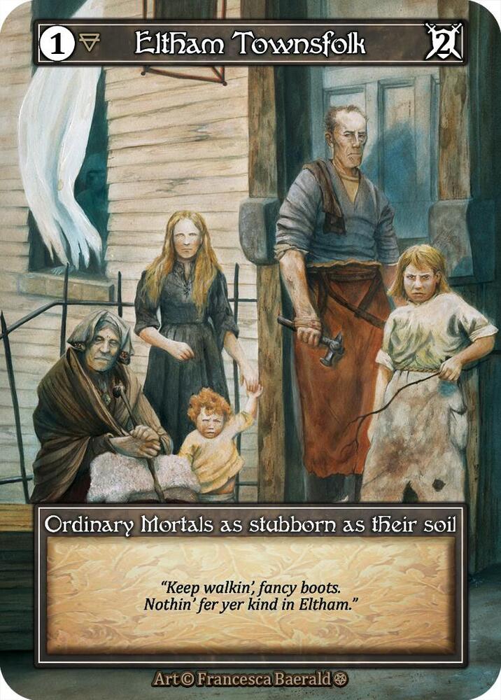 Eltham Townsfolk (Foil) card image