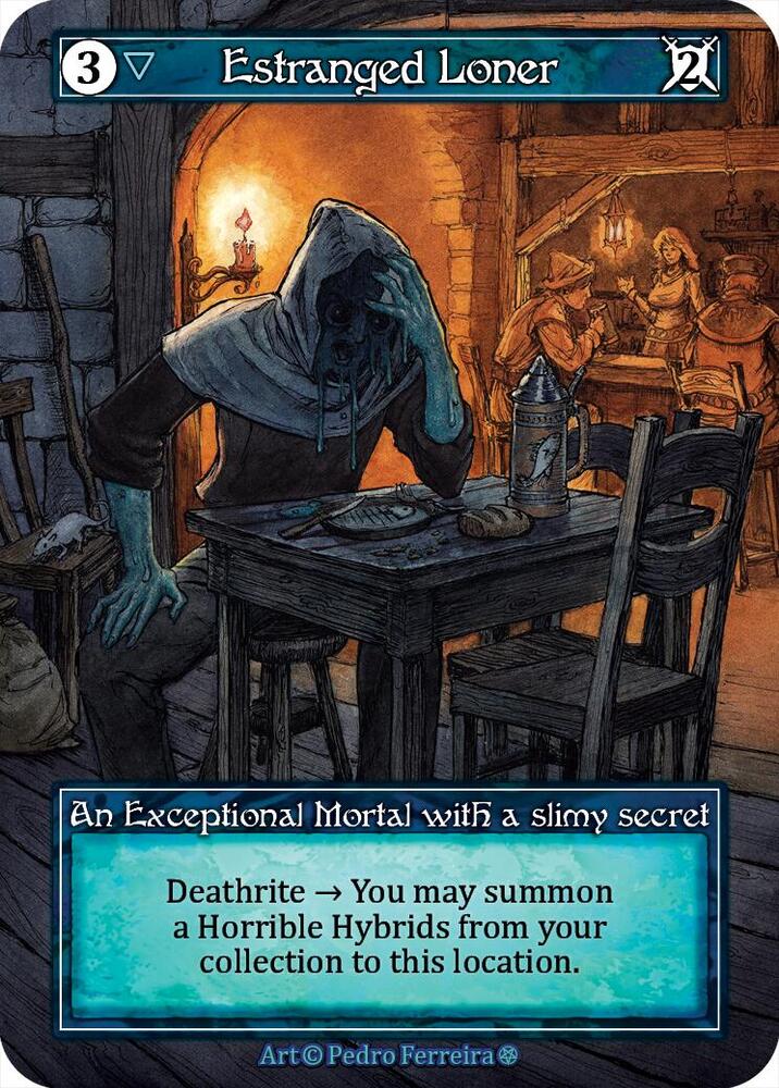 Estranged Loner (Foil) card image