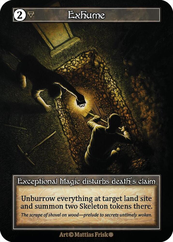 Exhume (Foil) card image