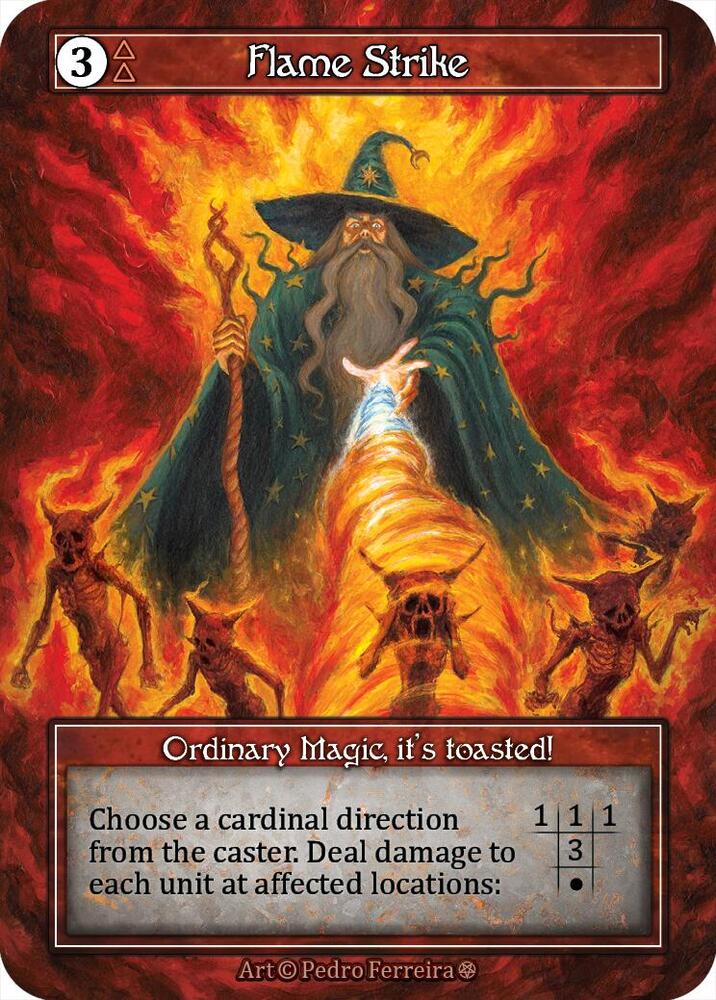 Flame Strike (Foil) card image