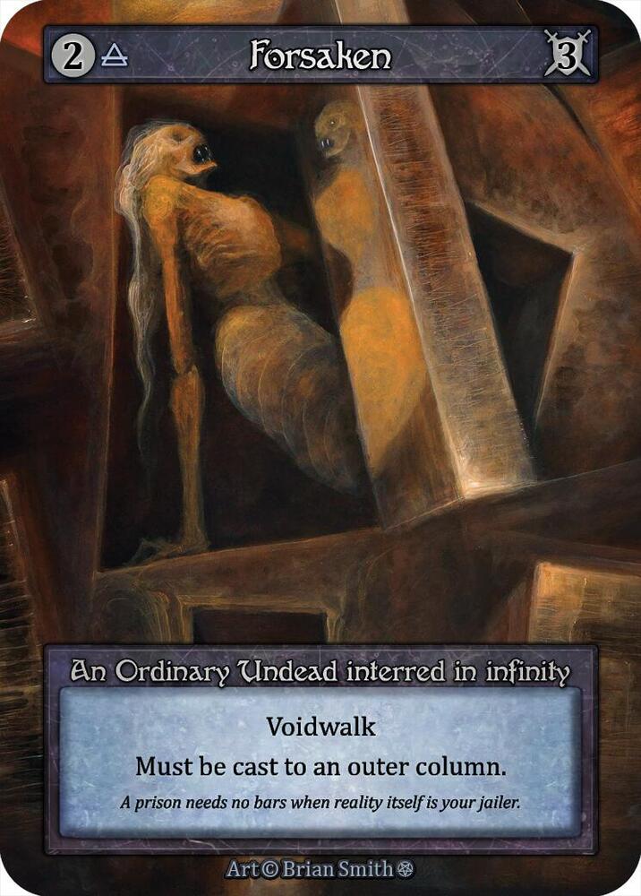 Forsaken card image