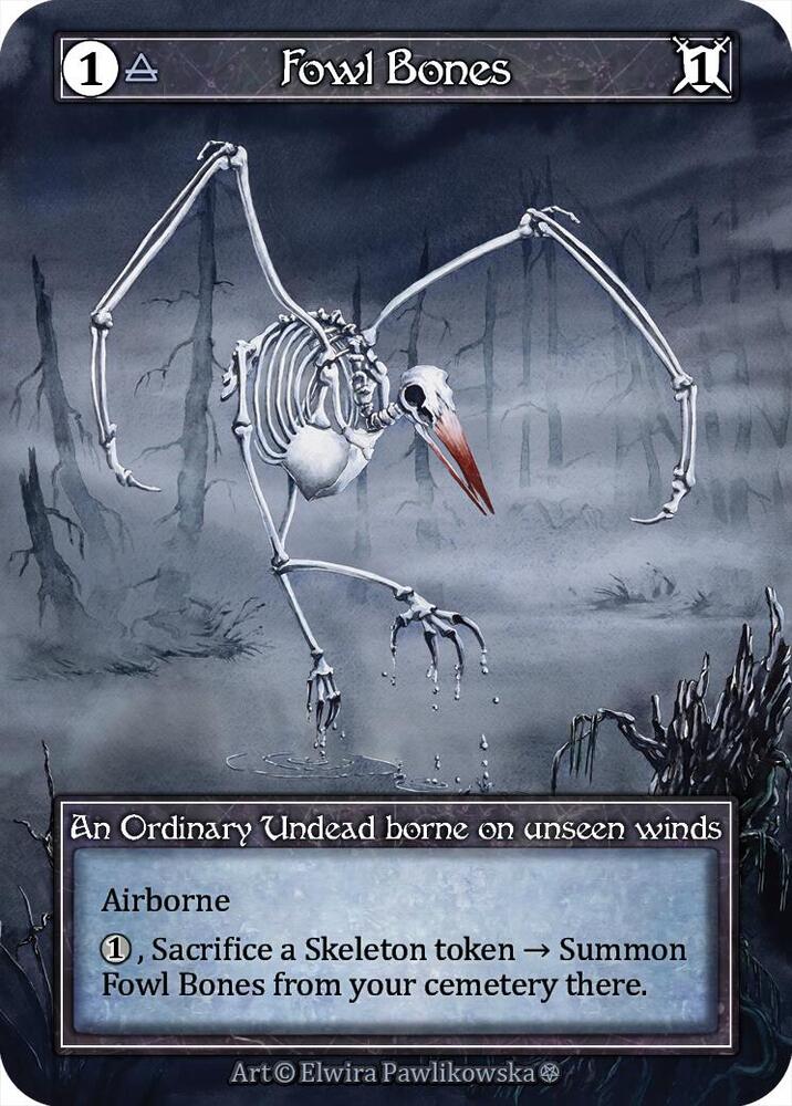 Fowl Bones (Foil) card image