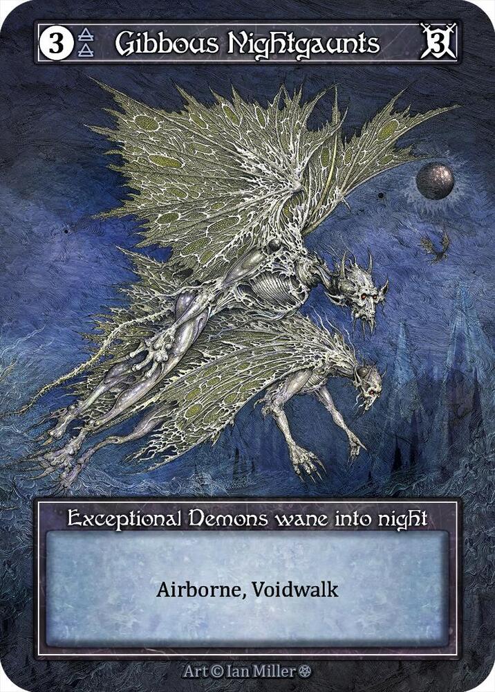 Gibbous Nightgaunts (Foil) card image