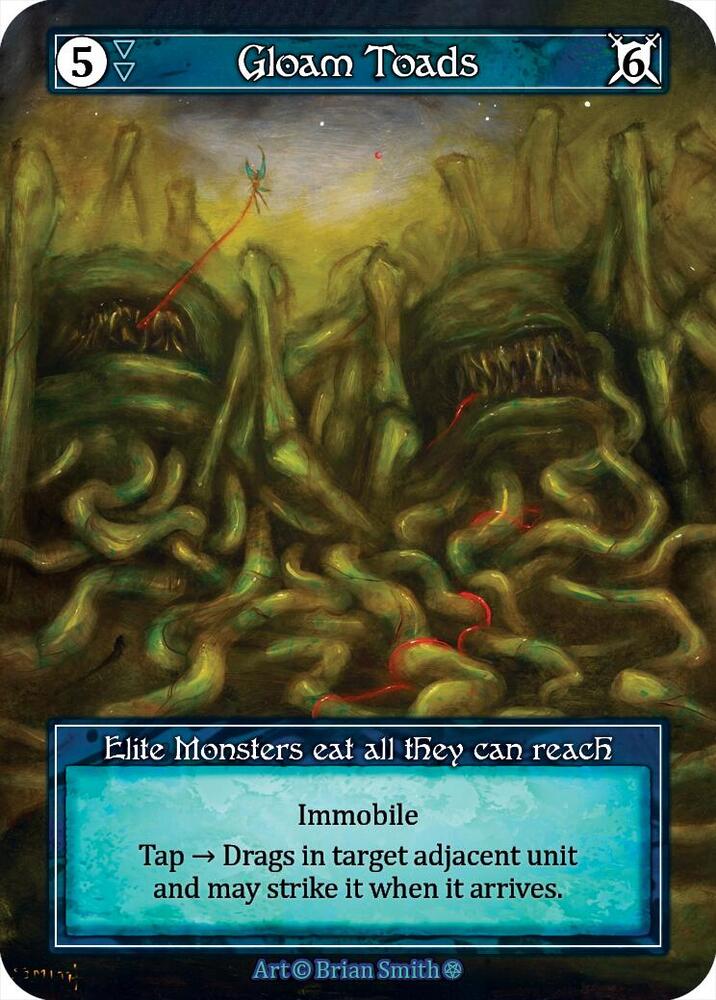 Gloam Toads (Foil) card image