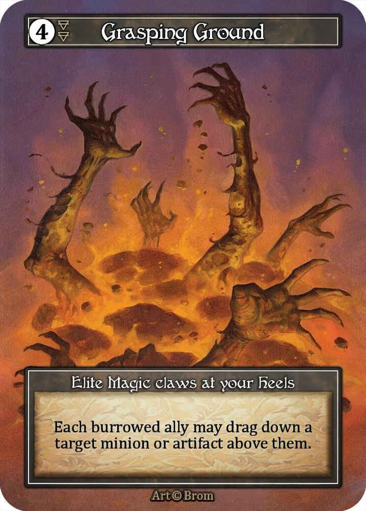 Grasping Ground (Foil) card image