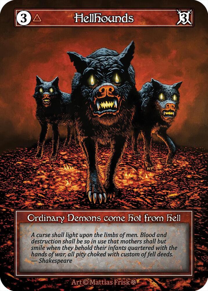 Hellhounds (Foil) card image