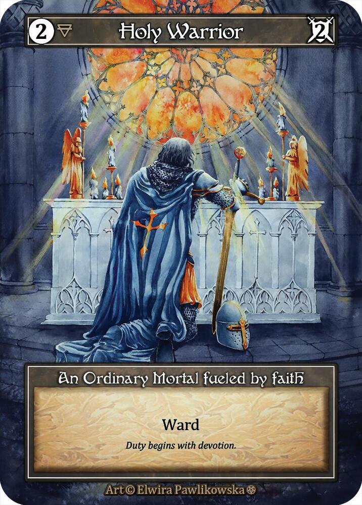 Holy Warrior (Foil) card image