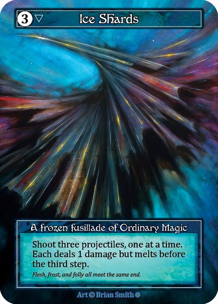 Ice Shards (Foil) card image