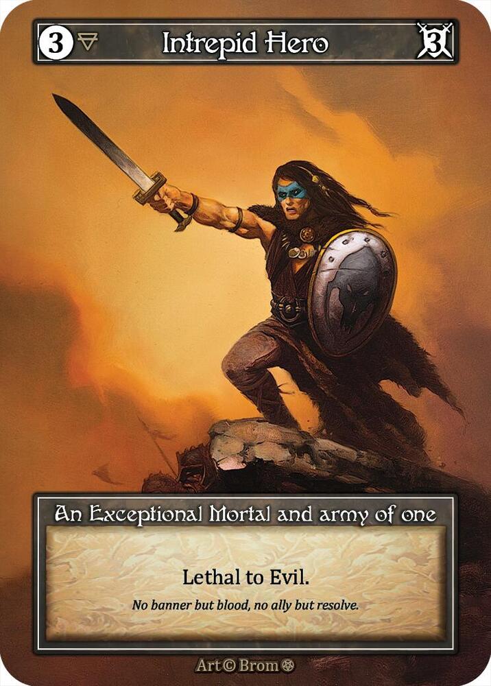 Intrepid Hero (Foil) card image