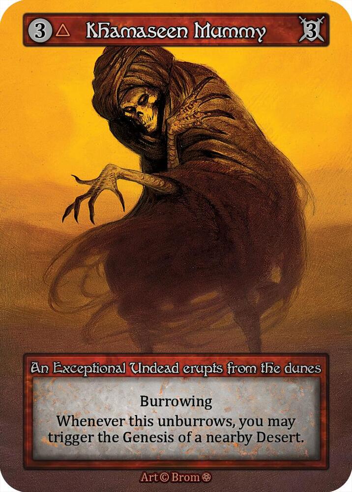 Khamaseen Mummy card image