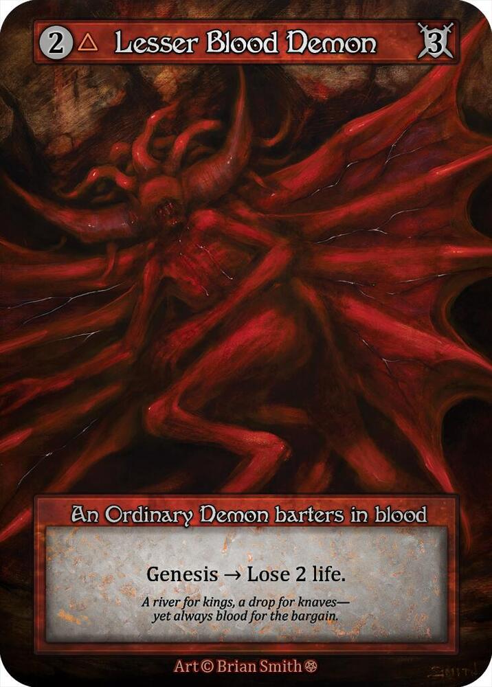 Lesser Blood Demon card image