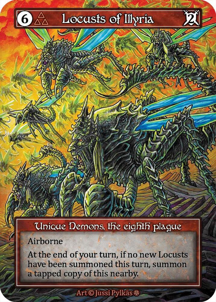 Locusts of Illyria (Foil) card image