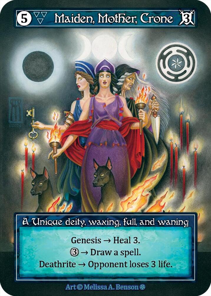 Maiden, Mother, Crone (Foil) card image